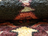 Persian Rug Hand Knotted Oriental Rug Semi-Antique Fine Persian Hamadan Runner 3'9X9'8