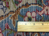 Persian Rug Hand Knotted Oriental Rug Semi-Antique Fine Persian Isfahan Oriental Rug 9'9X13'6