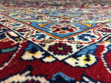 Persian Rug Hand Knotted Oriental Rug Semi-Antique Fine Persian Kashan Rug 8'4 x 11'10