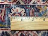 Persian Rug Hand Knotted Oriental Rug Semi-Antique Fine Persian Kashan Rug 8'4 x 11'10