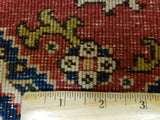 Persian Rug Hand Knotted Oriental Rug Semi Antique Persian Baluch Rug 3'3X4'11