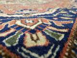 Persian Rug Hand Knotted Oriental Rug Semi Antique Persian Baluch Rug 3'3X4'11
