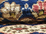 Persian Rug Hand Knotted Oriental Rug Semi Antique Persian Baluch Rug 3'3X4'11