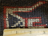 Persian Rug Hand Knotted Oriental Rug Semi Antique Persian Baluch Rug 3'X4'5