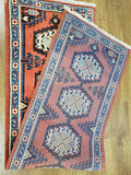 Persian Rug Hand Knotted Oriental Rug Semi Antique Persian Baluch Runner 1'11X6'10