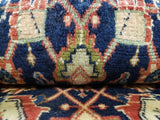 Persian Rug Hand Knotted Oriental Rug Semi Antique Persian Bijar Rug 3'4X6'2