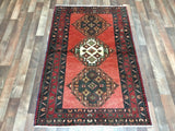 Semi-Antique Persian Hamadan Oriental Rug 3'3X5'
