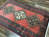 Semi-Antique Persian Hamadan Oriental Rug 3'3X5'