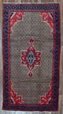 Persian Rug Hand Knotted Oriental Rug Semi-Antique Persian Hamadan Oriental Rug 5'2 x 9'11