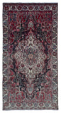 Semi-Antique Persian Hamadan Oriental Runner Rug 4'11x9'4