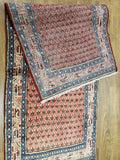 Persian Rug Hand Knotted Oriental Rug Semi Antique Persian Hamadan Rug 2'8X6'10