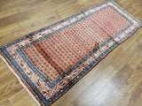 Persian Rug Hand Knotted Oriental Rug Semi Antique Persian Hamadan Rug 2'8X6'10