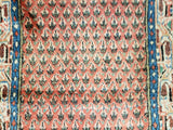 Persian Rug Hand Knotted Oriental Rug Semi Antique Persian Hamadan Rug 2'8X6'10