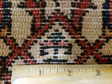 Persian Rug Hand Knotted Oriental Rug Semi-Antique Persian Hamadan Rug 3'3 x 5'4