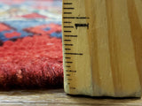 Persian Rug Hand Knotted Oriental Rug Semi Antique Persian Hamadan Rug 3'5X4'10