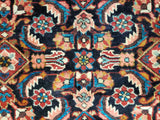Persian Rug Hand Knotted Oriental Rug Semi Antique Persian Hamadan Rug 3'6 x 5'1