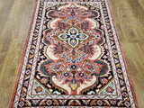 Persian Rug Hand Knotted Oriental Rug Semi Antique Persian Hamadan Rug 3'6X5'3