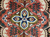 Persian Rug Hand Knotted Oriental Rug Semi Antique Persian Hamadan Rug 3'6X5'3