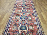 Persian Rug Hand Knotted Oriental Rug Semi-Antique Persian Hamadan Vaulted Rug 4'9 x 10'7