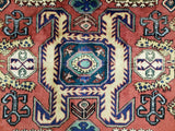 Persian Rug Hand Knotted Oriental Rug Semi-Antique Persian Hamadan Vaulted Rug 4'9 x 10'7