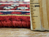 Persian Rug Hand Knotted Oriental Rug Semi Antique Persian Heriz Rug 2'10X6'7