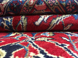 Persian Rug Hand Knotted Oriental Rug Semi-Antique Persian Kashan Rug 7'10x10'10