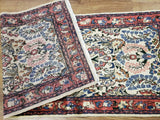 Persian Rug Hand Knotted Oriental Rug Semi Antique Persian Mashad Rug 2'4X5'8