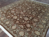 Persian Rug Hand Knotted Oriental Rug Very Fine Persian Silk Tabriz Area Rug 8'3 x 9'10