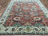 Persian Rug Hand Knotted Oriental Rug Very Fine Persian Silk Tabriz Large Area Rug 8'1x10'1