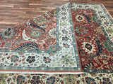 Persian Rug Hand Knotted Oriental Rug Very Fine Persian Silk Tabriz Large Area Rug 8'1x10'1