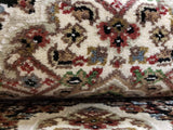 Persian Rug Hand Knotted Oriental Rug Very Fine Persian Silk Tabriz Runner Rug 2'8x11'10