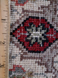 Persian Rug Hand Knotted Oriental Rug Very Fine Silk Tabriz Runner Rug 2'6 x 6'7
