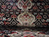 Persian Rug Hand Knotted Oriental Rug Very Fine Silk Tabriz Runner Rug 2'6 x 6'7