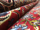 Persian Rug Hand Knotted Oriental Rug Very Fine Vaulted Estate Kashan Rug 10'x13'3
