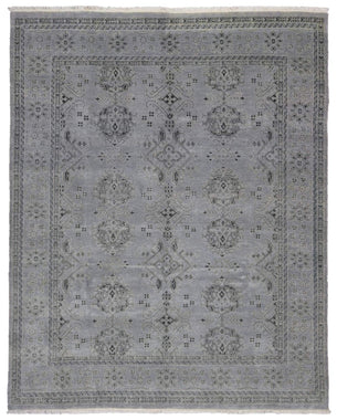 Turkey Hand Knotted Oriental Rug Fine Imperial Turkish Oushak Oriental Area Rug 8'x9'10