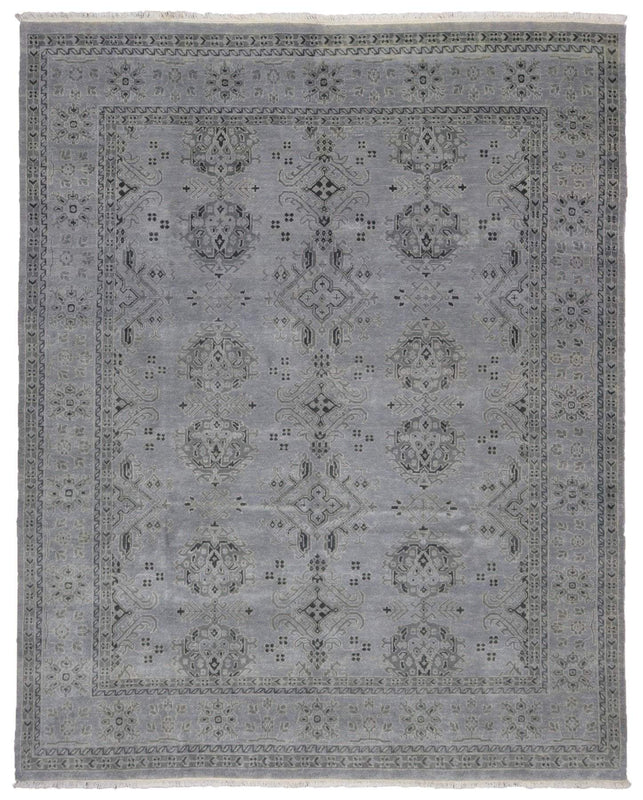 Turkey Hand Knotted Oriental Rug Fine Imperial Turkish Oushak Oriental Area Rug 8'x9'10