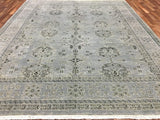 Turkey Hand Knotted Oriental Rug Fine Imperial Turkish Oushak Oriental Area Rug 8'x9'10