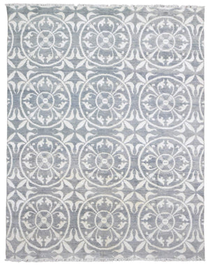 Turkey Hand Knotted Oriental Rug Fine Modern Turkish Oriental Area Rug 7'10x10'
