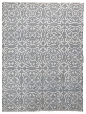 Turkey Hand Knotted Oriental Rug Fine Modern Turkish Oushak Oriental Area Rug 9'x12'