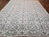 Turkey Hand Knotted Oriental Rug Fine Modern Turkish Oushak Oriental Area Rug 9'x12'