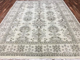 Turkey Hand Knotted Oriental Rug Fine Turkish Oushak Oriental Area Rug 8'x10'1