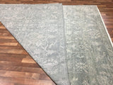 Turkey Hand Knotted Oriental Rug Fine Turkish Oushak Oriental Area Rug 9'x12'1