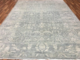 Turkey Hand Knotted Oriental Rug Fine Turkish Oushak Oriental Area Rug 9'x12'1