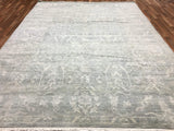 Turkey Hand Knotted Oriental Rug Fine Turkish Oushak Oriental Area Rug 9'x12'1