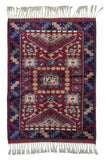 Turkey Hand Knotted Oriental Rug Kazak Area Rug 4'1X5'7