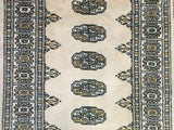 Uzbekistan Rug Hand Knotted Oriental Rug Fine Royal Bukhara Oriental Runner 2'10x10'