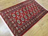 Uzbekistan Rug Hand Knotted Oriental Rug Pakistan Royal Bukhara Oriental Rug 3'2X5'
