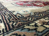 Uzbekistan Rug Hand Knotted Oriental Rug Royal Bukhara With Silk Oriental Rug 3'6X5'7