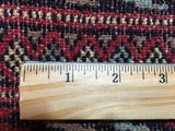 Uzbekistan Rug Hand Knotted Oriental Rug Signed Holiday Bukhara Oriental Rug 6'3 x 9'5