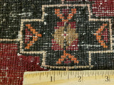 Uzbekistan Rug Hand Knotted Oriental Rug Small Semi-Antique Bukhara Area Rug 3'5 x 5'